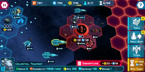 Star Titans : War of the Galaxy screenshot
