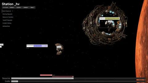 Delos: Space Traffic Control screenshot