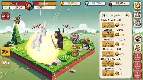Infinite Idle: Online Clicker RPG screenshot