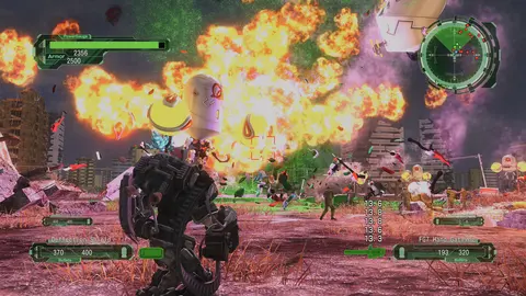 EARTH DEFENSE FORCE 6 screenshot