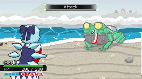 Touhou: Fearless Frogslayer screenshot