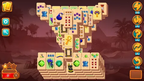 Mahjong Riddles: Egypt screenshot
