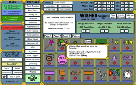 NGU IDLE screenshot