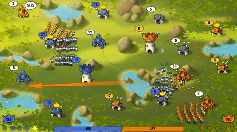 Mushroom Wars screenshot