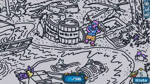 Finding Cats In White Sand Village screenshot