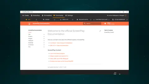 ScreenPlay screenshot