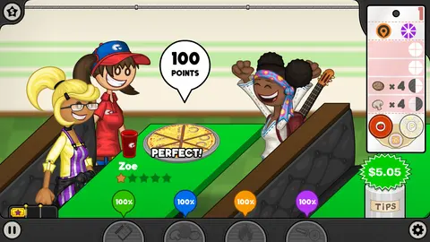 Papa's Pizzeria Deluxe screenshot