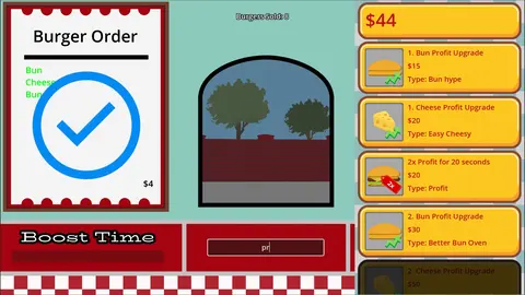 Burger Typer screenshot