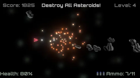 Blasteroids screenshot
