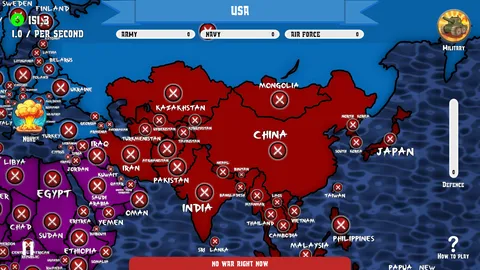 Dictators War: Strategy Battle screenshot