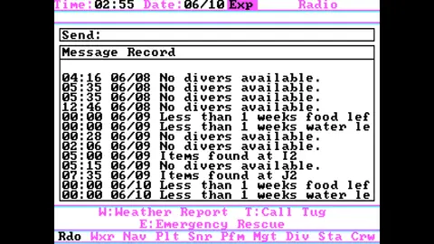 Search for the Titanic screenshot