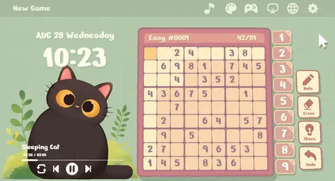 Cozy Sudoku screenshot