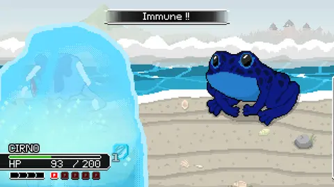 Touhou: Fearless Frogslayer screenshot
