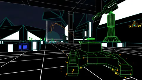 Wireframe Warfare screenshot