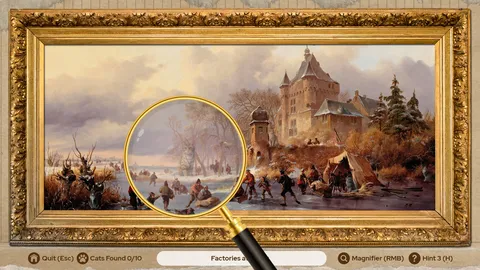 Cats of Mona Lisa - A hidden object game screenshot