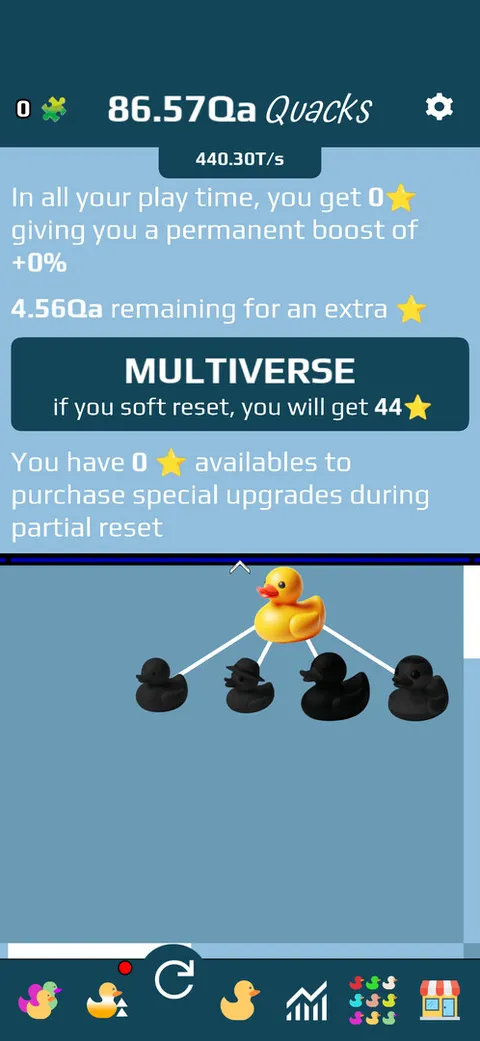 Ducky Clicker Idle Game screenshot