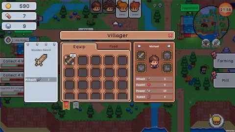 Brave Village screenshot