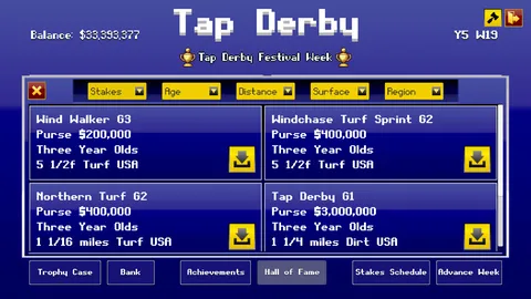Tap Derby: Horse Racing screenshot