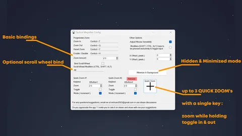 Tactical Magnifier - Zoom Your Display screenshot