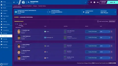 Football Manager 2020 screenshot