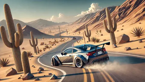 Drift Desert Race screenshot