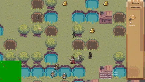 Medieval war simulator RTS screenshot