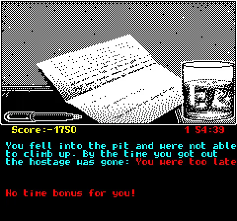 Encounter: A 8-Bit Noir Adventure... screenshot