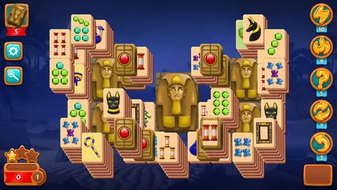 Mahjong Riddles: Egypt screenshot
