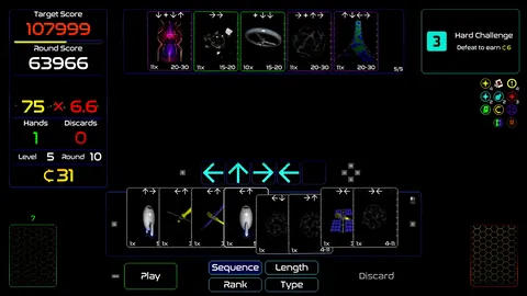 Cardinal Sequence screenshot
