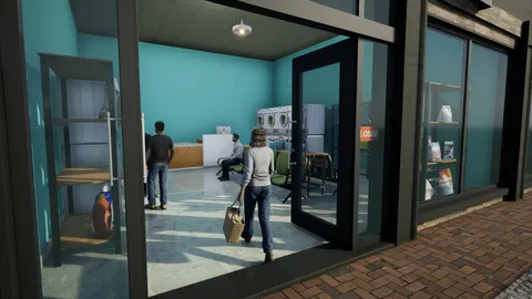 Laundromat Manager Simulator screenshot