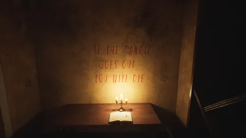 Light in the woods screenshot