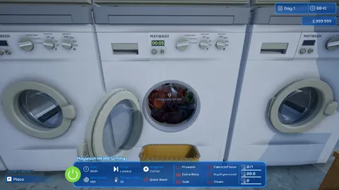 Laundromat Manager Simulator screenshot