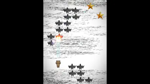 BEAR SHOOTER くまっとシューティング screenshot