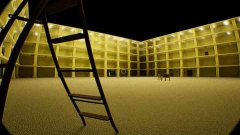 Running Through Backrooms screenshot