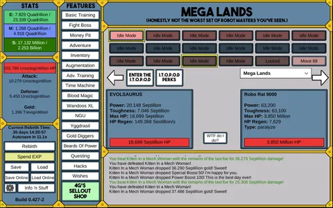NGU IDLE screenshot