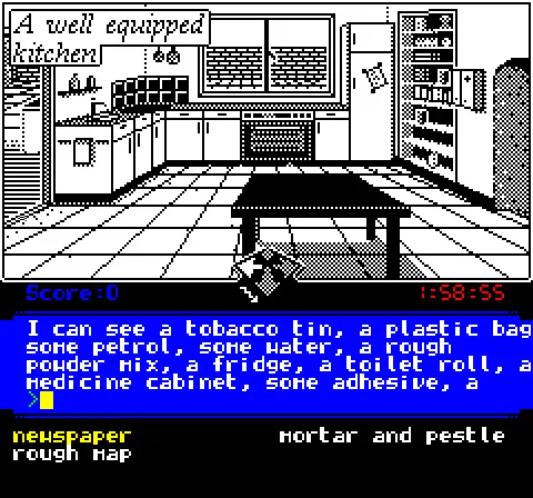 Encounter: A 8-Bit Noir Adventure... screenshot