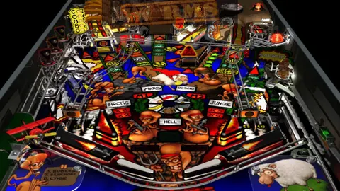 Worms Pinball screenshot
