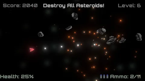 Blasteroids screenshot