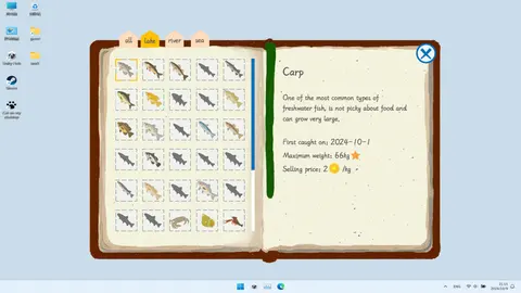 Fishing On My Desktop screenshot