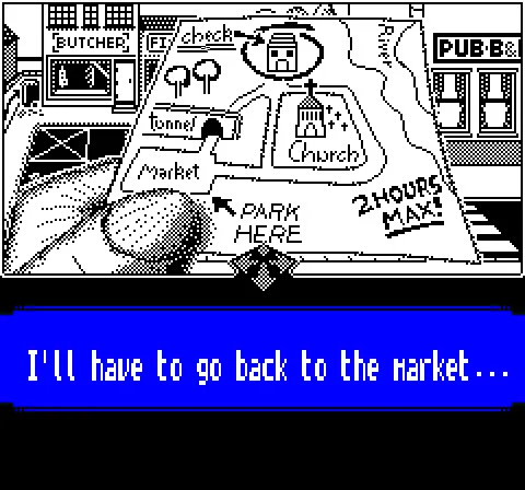 Encounter: A 8-Bit Noir Adventure... screenshot
