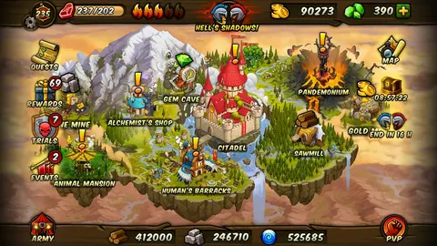 Forge of Gods (RPG) screenshot