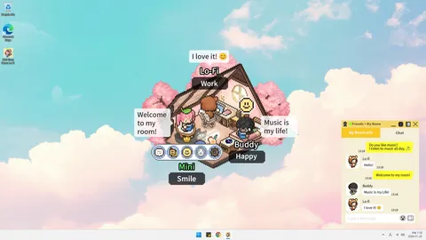 Mini Cozy Room: Lo-Fi screenshot