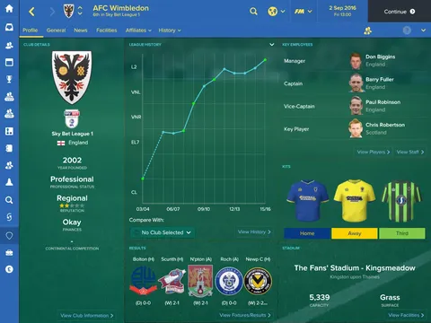 Football Manager 2017 screenshot