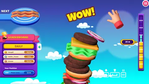 Big Burger Tower screenshot