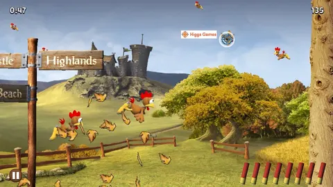 Moorhuhn Remake screenshot