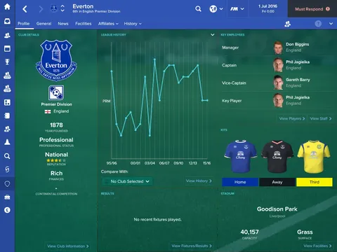 Football Manager 2017 screenshot