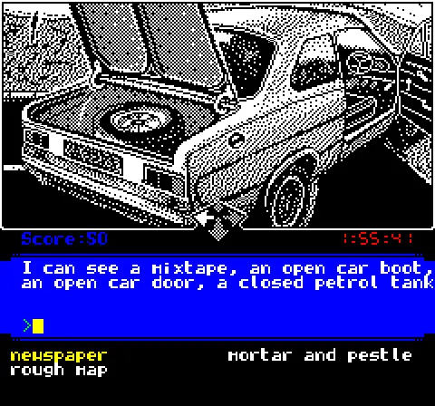 Encounter: A 8-Bit Noir Adventure... screenshot