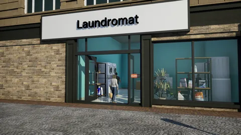 Laundromat Manager Simulator screenshot