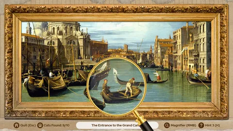 Cats of Mona Lisa - A hidden object game screenshot