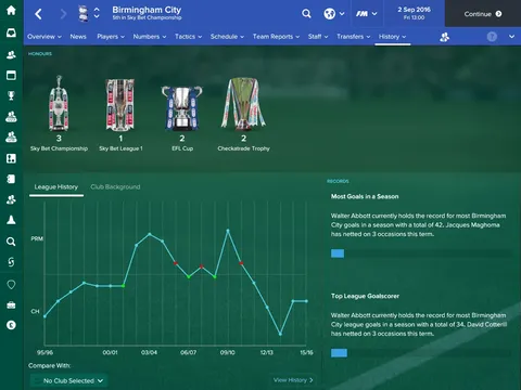Football Manager 2017 screenshot
